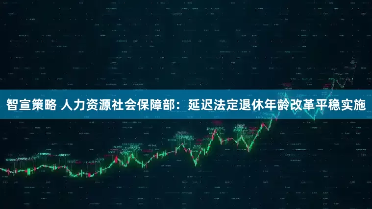 智宣策略 人力资源社会保障部：延迟法定退休年龄改革平稳实施